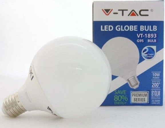 Lampada Lampadina Led Globo Sfera V-tac Luce Bianca Fredda Naturale E27 13w Illuminazione/Lampadine/Lampadine a LED Trade Shop italia - Napoli, Commerciovirtuoso.it
