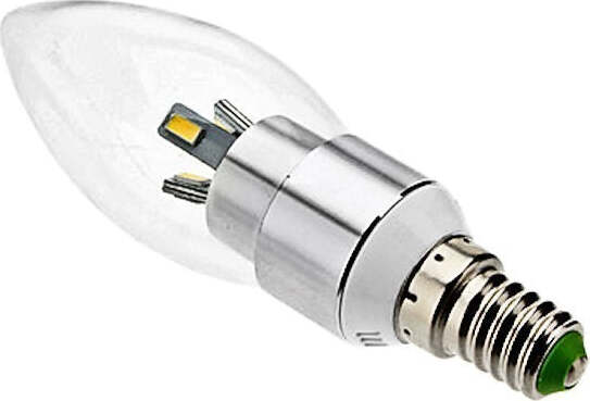 Lampada Lampadina Led Oliva Smd Vetro Trasparente 3w E14 Bianco Caldo O Freddo Illuminazione/Lampadine/Lampadine a LED Trade Shop italia - Napoli, Commerciovirtuoso.it