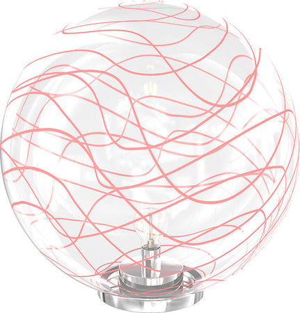 Lampada-Scrivania-Contemporanea-Moon-Metallo-Cromo-Vetro-Rosso-1-Luce-E27-40Cm
