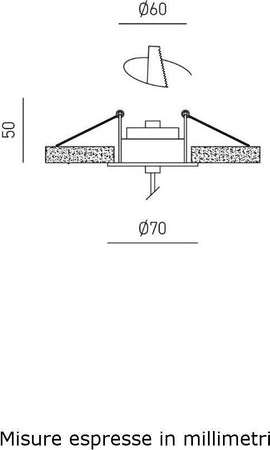 Lampada-soffitto-incasso-Gea-Luce-GUYA-SI-bianca-LED-alluminio-sospensione