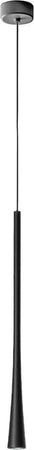 Lampada-soffitto-led-Gea-Luce-DAFNE-SP-nero-moderna