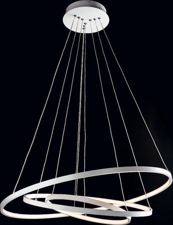 Lampadari-moderni-Illuminando-ANELLI-3-LED-sospensione-metallo-bianco-cerchi-interni-58W-4060LM