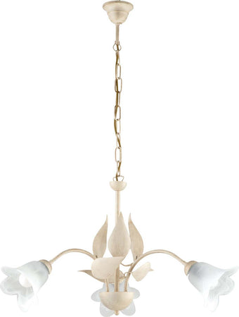 Lampadario-3-Luci-Olga-Ferro-Battuto-E-Vetro-Avorio-E-Oro