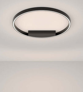 Lampadario-A-Sospensione-Moderno-Rim-Alluminio-Nero-1-Led-37W