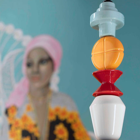 Lampadario-ceramica-Ferroluce-Decò-LARIAT-C2510-E27-LED-sospensione-classica-moderna