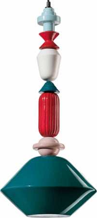 Lampadario-ceramica-Ferroluce-Decò-LARIAT-C2511-E27-LED-sospensione-classica-moderna