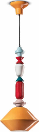 Lampadario-ceramica-Ferroluce-Decò-LARIAT-C2511-E27-LED-sospensione-classica-moderna