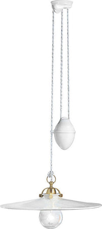 Lampadario-Classico-Asti-Ferro-E-Ceramica-Ottone-Satinato-Decorato-1-Luce-E27