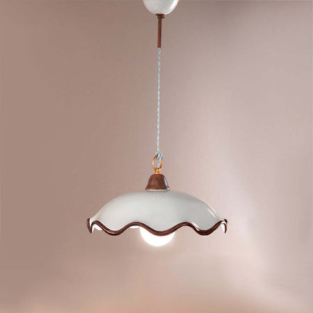 Lampadario-classico-Due-P-illuminazione-ELOISA-SP-E27-LED-ceramica-sospensione