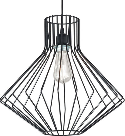 Lampadario-classico-IDEAL-LUX-AMPOLLA-SP1-4-167497-E27-LED-metallo-sospensione