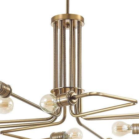 Lampadario-classico-Ideal-Lux-TRIUMPH-160269-SP8-E27-LED-metallo-sospensione