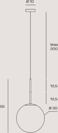 Lampadario-classico-Miloox-JUGEN-1744-70-E27-LED-vetro-metallo-sospensione