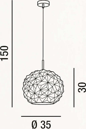 Lampadario-classico-Perenz-METEORA-6766-AM-E27-LED-sospensione-vetro-ambra-calata-interno