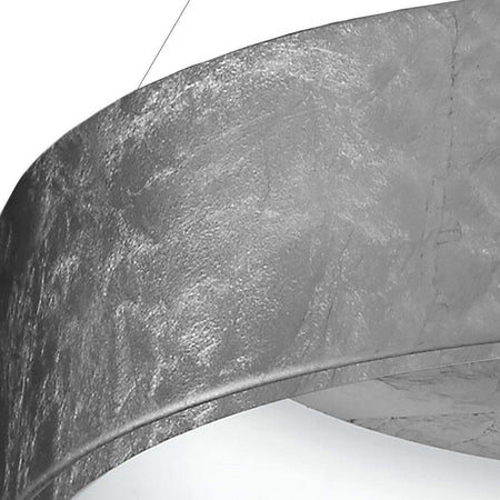 Lampadario-classico-Promoingross-AURORA-S60-SF-LED-CCT-2268Lm-FOGLIA-ARGENTO-sospensione-modulo-led-integrato-dimmerabile