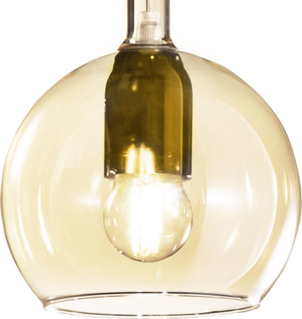 Lampadario-classico-Top-Light-FUTURE-1155-OS-S3-RP-TA-E27-LED-vetro-pirex-soffiato-lampada-soffitto