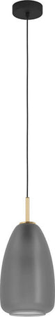 Lampadario-Contemporaneo-Alobrase-1-Luce-Acciaio-Nero-E-Ottone