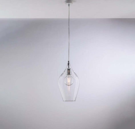 Lampadario-Contemporaneo-Ares-Trasparente-1-Luce-E27