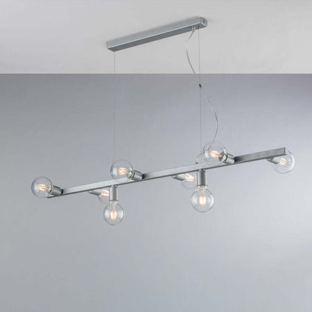 Lampadario-Contemporaneo-Fabian-Argento-8-Luci-E27