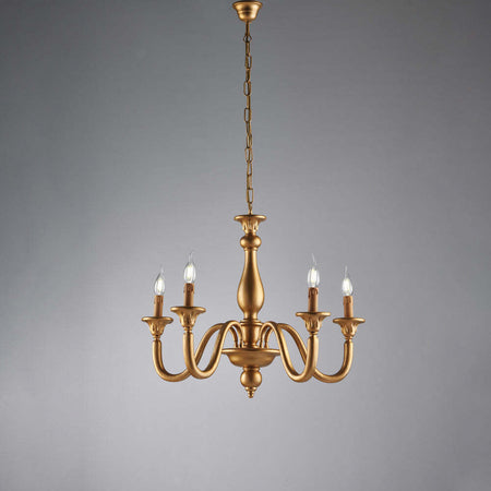 Lampadario-Contemporaneo-Lucca-Oro-5-Luci-E14