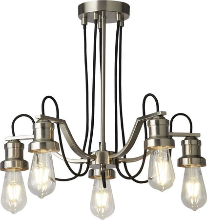 Lampadario-Contemporaneo-Olivia-Acciaio-Argento-5-Luci-E27