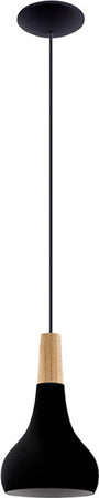 Lampadario-Contemporaneo-Sabinar-Piccolo-1-Luce-Metallo-Nero-E-Marrone