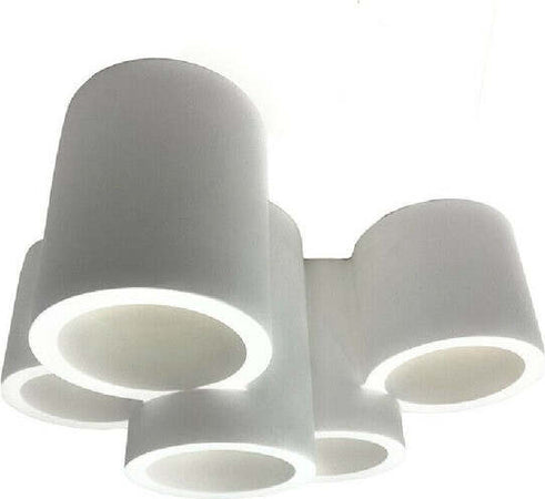 Lampadario-In-Gesso-5-Cilindri-Verniciabile-Soffitto-Lampada-Faretti-Gu10-Gs-c07