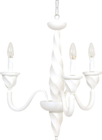 Lampadario-In-Legno-Classico-Bianco-Opaco-3-Luci-Coromorano