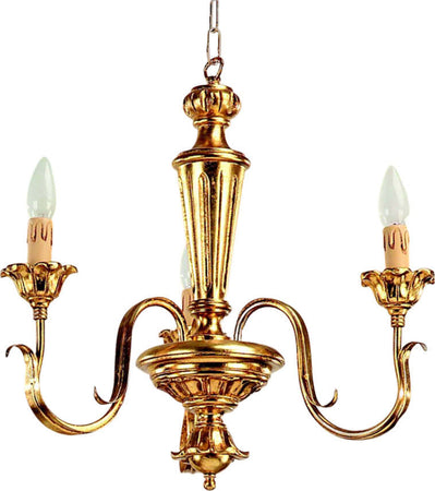 Lampadario-In-Legno-Classico-Oro-3-Luci-Pernice