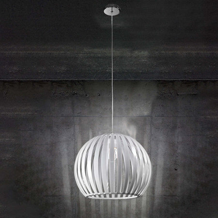 Lampadario-In-Metallo-Contemporaneo-Slice-Cromo-Bianco-1-Luce-E27-Grande