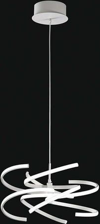 Lampadario-In-Metallo-Moderno-Nest-Bianco-Led-Luce-Naturale-Piccolo