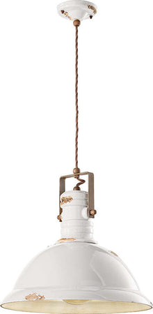 Lampadario-Industrial-Ferro-E-Ceramica-Vintage-Bianco-1-Luce-E27-40Cm