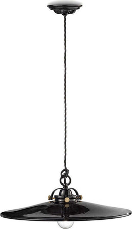 Lampadario-Industrial-Minimal-B&W-Metallo-Smaltato-Nero-1-Luce-E27-42Cm