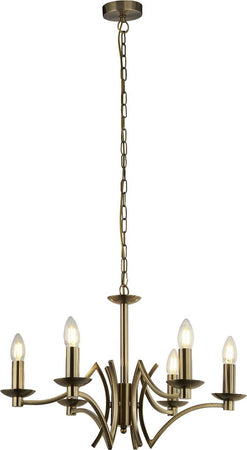 Lampadario-Industrial-Nordico-Ascot-Acciaio-Ottone-6-Luci-E14