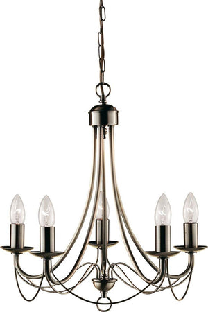 Lampadario-Industrial-Nordico-Maypole-Acciaio-Ottone-5-Luci-E14