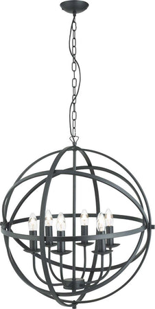 Lampadario-Industrial-Nordico-Orbita-Acciaio-Nero-6-Luci-E14