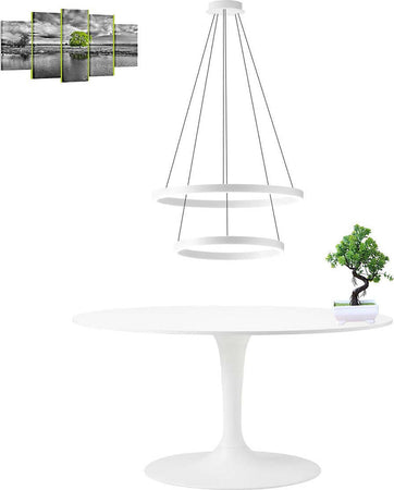 Lampadario-led-Gea-Luce-CRISEIDE-S2P-B-5300Lm-alluminio-sospensione-moderna