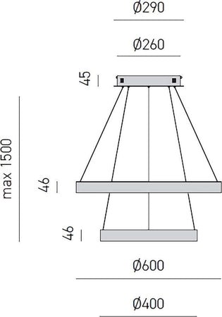 Lampadario-led-Gea-Luce-CRISEIDE-S2P-O-5300Lm-alluminio-sospensione-classica-moderna