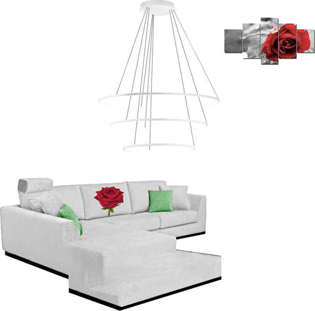 Lampadario-led-Gea-Luce-ERIKA-S3-B-7100Lm-alluminio-sospensione-moderna