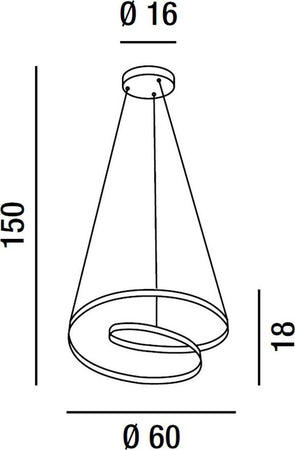 Lampadario-led-nero-Perenz-RITMO-6620-N-LC-LED-sospensione-lampada-soffitto-moderno