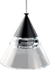 Lampadario-led-Promoingross-CONY-S1-536LM-NERO-lampada-soffitto-cono