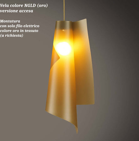 Lampadario-Linea-Zero-VELA-S50-ORO-E27-LED-polilux-sospensione-moderna