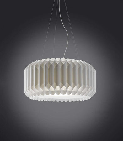 Lampadario-Moderno-5-Luci-Louise-In-Polilux-Bianco-Made-In-Italy