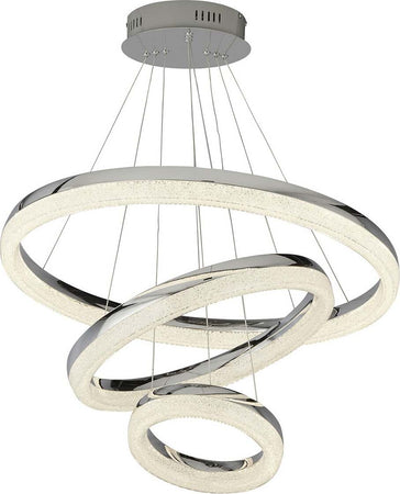 Lampadario-Moderno-Circle-Acciaio-Grigio-Policarbonato-Trasparente-Led-43-4000K