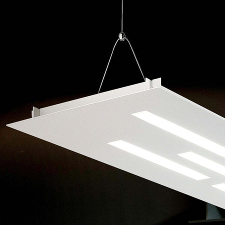 Lampadario-moderno-fratelli-Braga-GAMMA-2080-S-LED-biemissione-metallo-sospensione