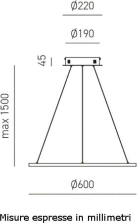 Lampadario-moderno-Gea-Led-ERIKA-SP-LED-alluminio-silicone-lampada-sospensione