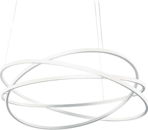 Lampadario-moderno-Gea-Luce-ATIA-SG-B-LED-alluminio-silicone-sospensione