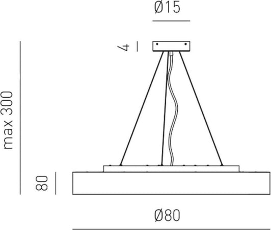 Lampadario-moderno-Gea-Luce-AVA-SM-N-LED-alluminio-metacrilato-sospensione