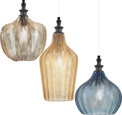 Lampadario-moderno-Gea-Luce-CLEOFE-S3-E27-LED-vetro-multicolor-lampada-sospensione