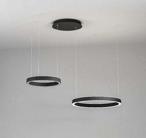 Lampadario-moderno-Gea-Luce-CRISEIDE-S2D-N-LED-alluminio-sospensione