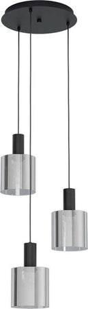 Lampadario-Moderno-Gorosiba-3-Luci-Pendenti-Acciaio-Nero